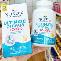 Các dòng dầu cá Nordic Omega 3 hỗ trợ tim mạch và hệ miễn dịch của Mỹ (60 viên)