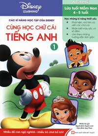 Các Kĩ Năng Học Tập Của Disney - Cùng Học Chữ Cái Tiếng Anh Tập 1 4-5 Tuổi