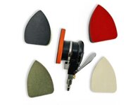 Các loại phớt vệ sinh nội thất – kính – wax – tẩy bụi sơn tam giác gắn máy chà nhám, máy rung