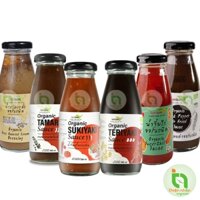 Các loại Sốt hữu cơ LUMLUM Sốt Teriyaki, mè rang, ớt chua ngọt, Sukiyaki, tiêu đen, me Thái Sauce