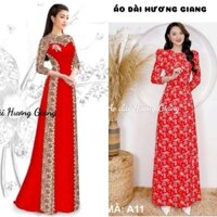 *Các mẫu áo dài in 3D rẻ đẹp sang trọng, mịn, mát, kín đáo, đủ size từ S-->3XL - Áo dài Hương Giang