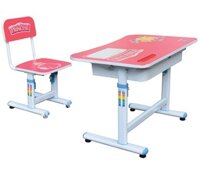 CÁC MẪU BÀN HỌC CHO BÉ GÁI LỚP 1 THÔNG MINH CHỐNG GÙ BHS29A-3