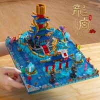 Các tòa nhà của Cung điện Rồng ở Biển Đông
Tương thích với Lego
Đồ chơi khối xây dựng cho bé trai