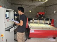 Các xưởng mộc Thái Bình ưa chuộng sử dụng máy CNC đục chạm khắc gỗ Đông Phương