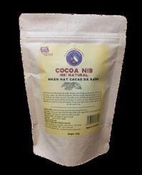 Cacao nib nguyên chất Kimmy’s Chocolate Việt Nam 100% cacao gói 250g KMP06