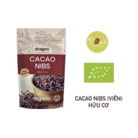 Cacao nibs (viên) hữu cơ Dragon Superfoods 200g