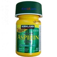 Cách dùng Aspirin 81mg (Low dose) Kirkland - USA