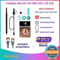 Cách sử dụng Camera Nội Soi Tai Lấy Ráy Tai Siêu Nét Tại Nhà - Chống nước (phần que dò) chuẩn IP67, Dễ Sử Dụng