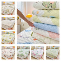 [CADAR] 1 Bộ Chăn Ga Gối Đệm Cotton Dày Dặn Phong Cách Hoạt Hình Cho Giường Đơn / Đôi King / Super King