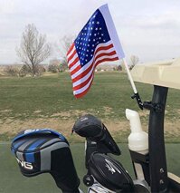 Caddie Buddy Golf Cart Flag Holder