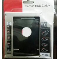 Caddy Bay SATA 9.5mm gắn thêm ổ cứng cho Laptop