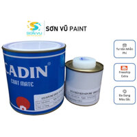 Cadin - ( Bộ 5kg)  Sơn phủ Epoxy hai thành phần nền bê tông, nhà xưởng - Nhanh khô - Chịu tải trọng.