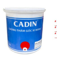 CADIN - Sơn chống thấm gốc xi măng CHO SÀN TƯỜNG lon 1kg
