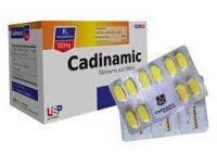 CADINAMIC 500 (Hộp)_USP_Mefenamic 500mg_Hộp/100V/16_thuốc giảm đau, hạ sốt, chống viêm không Steroid