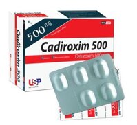 Cadiroxim 500 Thuốc điều trị nhiễm khuẩn đường hô hấp hiệu quả