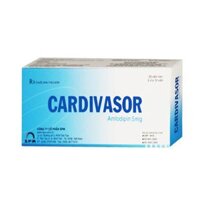 Cadivasor AMLodipin 5Mg SPM (Hộp/30 Viên)