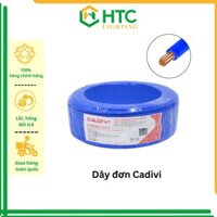 Cadivi dây điện Cadivi 1.5 đơn 7 sợi CV 1.5 - cuộn 100 mét - XANH