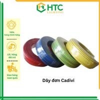 Cadivi dây điện Cadivi 1.5 đơn 7 sợi CV 1.5 - cuộn 100 mét - VÀNG