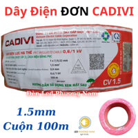 [CADIVI] DÂY ĐIỆN ĐƠN 1.5 - Cuộn 100m