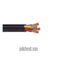 Cadivi VCmt 4×1.0 (4×32/0.2) 300/500V dây tròn mềm 4 lõi – 32 sợi dẫn/lõi