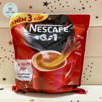 Cafe 3in1 NesCafe Đậm đà hài hòa đỏ (túi 49 gói x 17g)