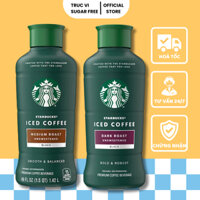 Cafe ARABICA (Moka) dạng nước không đường Starbucks bình nhựa 1.42lít