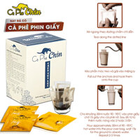 Cafe Chồn phin giấy cao cấp - Wealsea Coffee - 5 gói x 15g