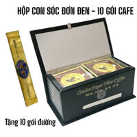 Cafe Con sóc phin lọc Đơn Đen( Hộp 10 phin giấy)