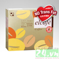 Cafe Elcafe Ginseng Elken giá rẻ - Cafe nhân sâm và bạch quả elken