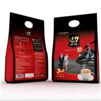 Cafe G7 mẫu mới . Cafe Trung Nguyên hoà tan 3in1 ( bich 50 gói / 16g)