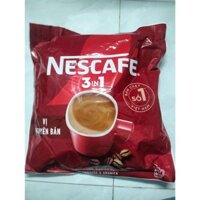 Cafe hòa tan 3in1 Nescafe  đỏ bịch 46 gói (bao bì mới)