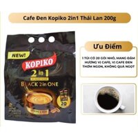 CAFE HOÀ TAN BLACK KOPIKO 2in1