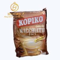Cafe Hòa Tan Kopiko Macchiato Thơm Ngon Ngọt Dịu Gói Lớn 408g