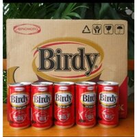 Cafe lon birdy Đen-Sữa thùng 30 lon dung tích 170ml/lon