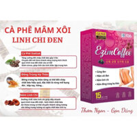 Cafe Mâm Xôi Linh Chi Đen Giảm Cân Ejim Coffee hộp 15g bih