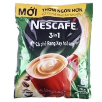 Cafe rang xay hòa tan nescafe 3 in 1 bịch 46 gói*17gr