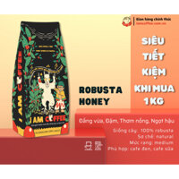 Cafe Robusta Honey - 500g - 1000g - Cà phê nguyên chất, cà phê pha phin robusta honey - iamcoffee