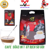 Cafe Sữa G7 Trung Nguyên Bịch 50 Gói