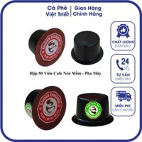 Café Viên Nén Enjoy/Relax Blend – Saigon Espresso 10g/V - Hộp 50 Viên - Pha Máy