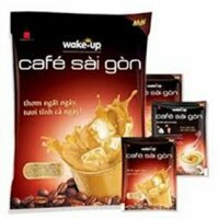 Cafe Wake-up Sài Gòn  3 bịch  (1 bịch 24 gói x 19g) / ; , ; /