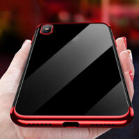 CAFELE Plating Shockproof Transparent Soft TPU Protective Case for iPhone XS Max 6.5 inch