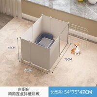 Cage chó cưng có ngăn vệ sinh, hàng rào huấn luyện, chuồng chó, hàng rào chó trong nhà cho chó nhỏ