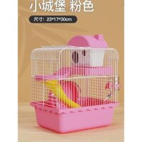 Cage Hamster Vàng Jesse Cực Lớn Villa Đồ Dùng Cho Hamster Nhỏ Gói Deluxe Bộ Hoàn Chỉnh Lồng Lâu Đài Hai Lớp
