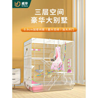 Cage Sugar Glider Ba Lớp Biệt Thự Mã Hóa Câu Lạc Bộ Sinh Sản Đặc Biệt cho Sóc Bay, Chinchillas, sóc, và hamster, với cửa lớn