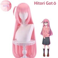 Cagjb 65cm Cosplay Gotoh Hitori Cô Đơn Rock Hồng Dài Thẳng Tổng Hợp Tóc Giả Cô Gái Dễ Thương Anime Truyện Tranh ConHitori Tóc Giả Đảng N