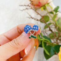 CÀI ÁO HOA CẨM TÚ CẦU SECONDHAND TRANG SỨC PHỤ KIỆN SI NHẬT BẢN BOU JEWELRY VINTAGE MÃ CA245