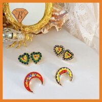 CÀI ÁO ITALY SECONDHAND TRANG SỨC PHỤ KIỆN SI NHẬT BẢN BOU JEWELRY VINTAGE MÃ CA236