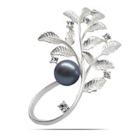 Cài áo nữ hình chiếc lá - CA 002