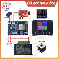 [Cài logo] Bộ mạch điều khiển step trục Z vít me chế trụ máy hàn cell pin
