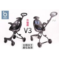 Cải tiến mới xe đẩy đi dạo cao cấp 2 chiều Baobaohao V3